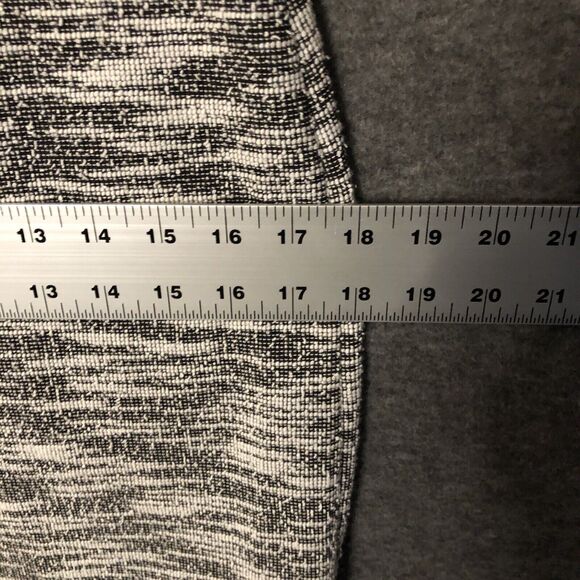 TACERA Marbled Tweed Women S Black White Shift Dress Double Bell Sleeve Pullover - Picture 14 of 16